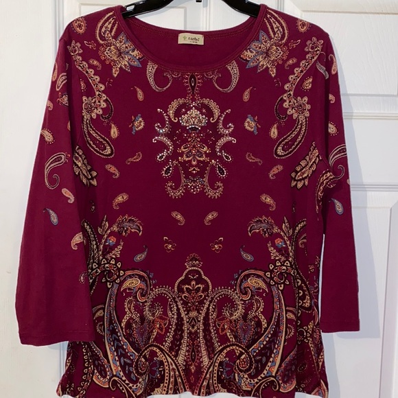 3/$30 Y2K Cactus Club Rhinestone Top - Picture 2 of 5